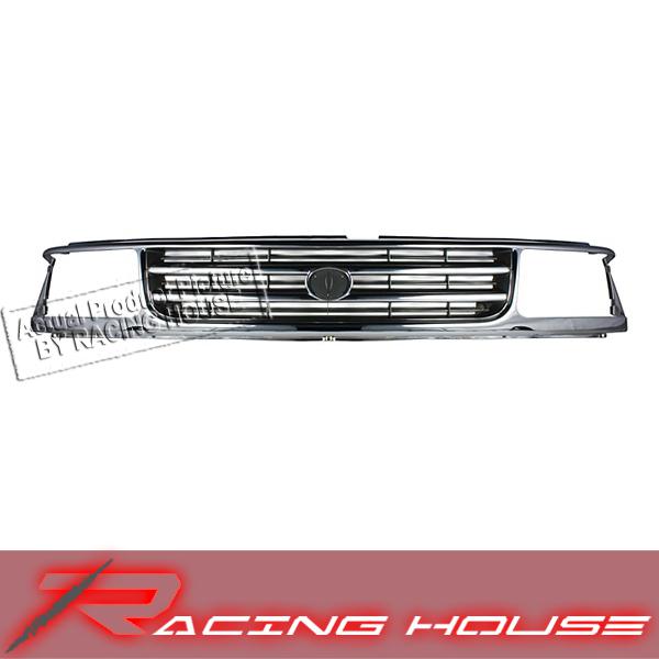 93-98 toyota t100 pickup front chrome grille grill assembly replacement parts