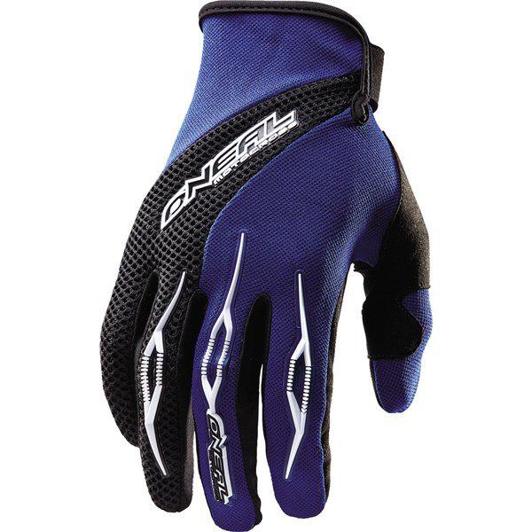 Blue 10 o'neal racing element gloves 2013 model