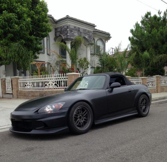 2000-2009 honda s2000 asm style rear over fenders / fender flares