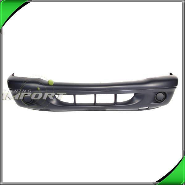 01-04 dakota front bumper cover replacement plastic primed paint ready w/o fog