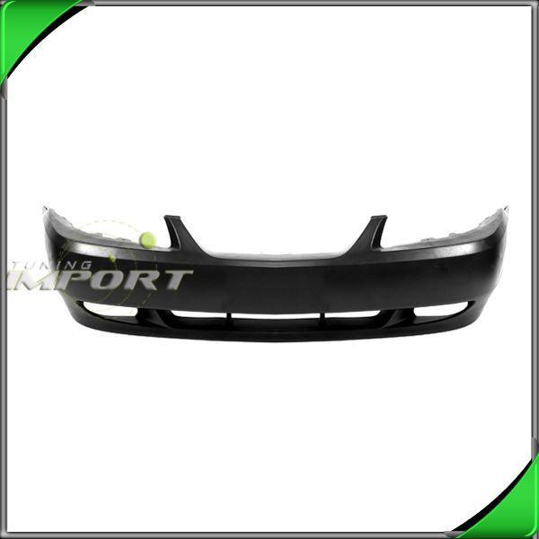 99-04 mustang gt front bumper cover replacement abs plastic primed paint-ready