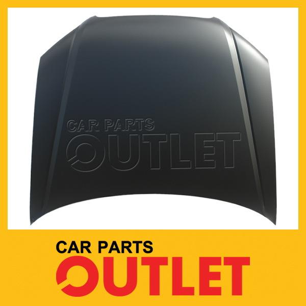 2005-2008 audi a4 s4 hood panel primered black steel replacement gen3 quattro