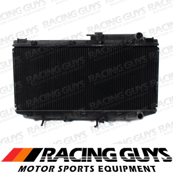 1990-1993 honda prelude 4cyl 2.2l a/t cooling replacement radiator assembly set