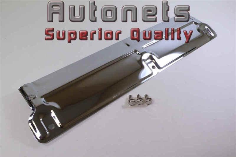 Chrome steel radiator support panel chevelle nova gm# 360633 standard hot rod