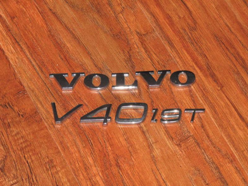 2001-2004 volvo v40 rear emblem logo symbol decal oem