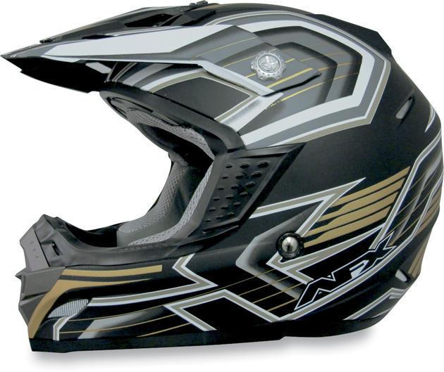 2012 afx fx-19 offroad motorcycle helmet flat black multi 2xl/xx-large