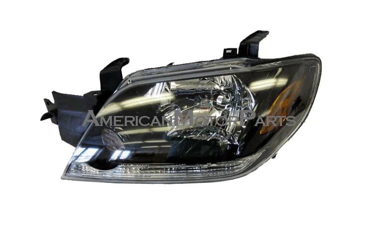 Tyc pair replacement headlight head lamp 03-06 mitsubishi outlander 4dr