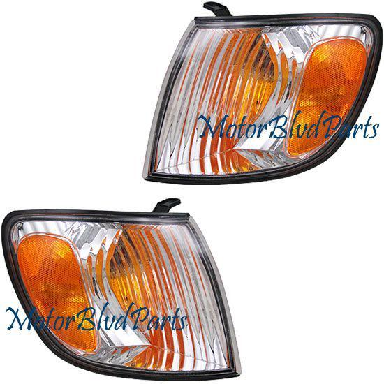 01-03 sienna signal/corner lamps lights pair right+left