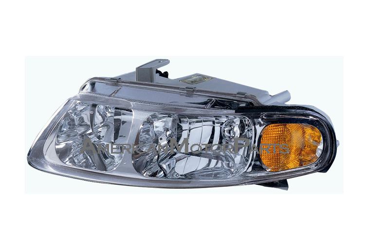 Eagleeye driver & passenger replacement headlight 97-00 chrysler sebring 2dr