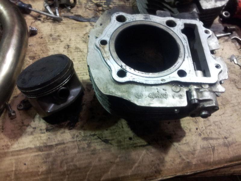 1985 yamaha virago xv 1000 front cylinder jug and piston ric5