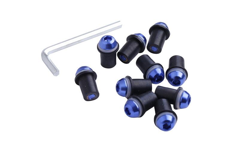 Windscreen windshield bolts screws kit  for yamaha fzs1000 fazer xt660z  blue