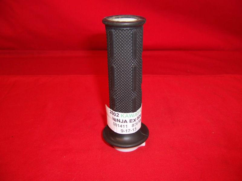 94 - 09 kawasaki ninja ex 500 oemthrottle grip assembly tube only 876 miles