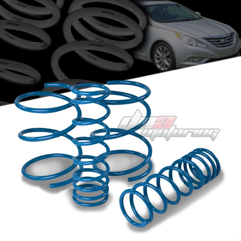 11-13 yf theta/2.0t turbo blue 1" drop suspension lowering spring f280/r230lb