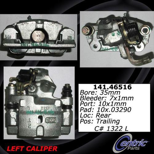 Centric 141.46515 rear brake caliper-premium semi-loaded caliper-preferred