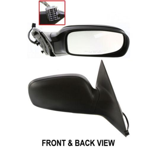 New passengers power side view mirror textured cover 06-08 chrysler pacifica