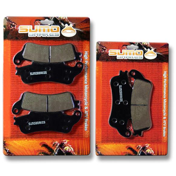 Honda f+r brake disc pads st 1100 a (abs model) st 1300 (02-07) vtx 1800 (02-13)