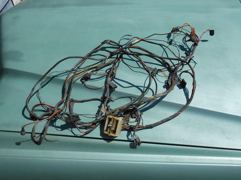 1966 cadillac engine & forward lights  wiring harness