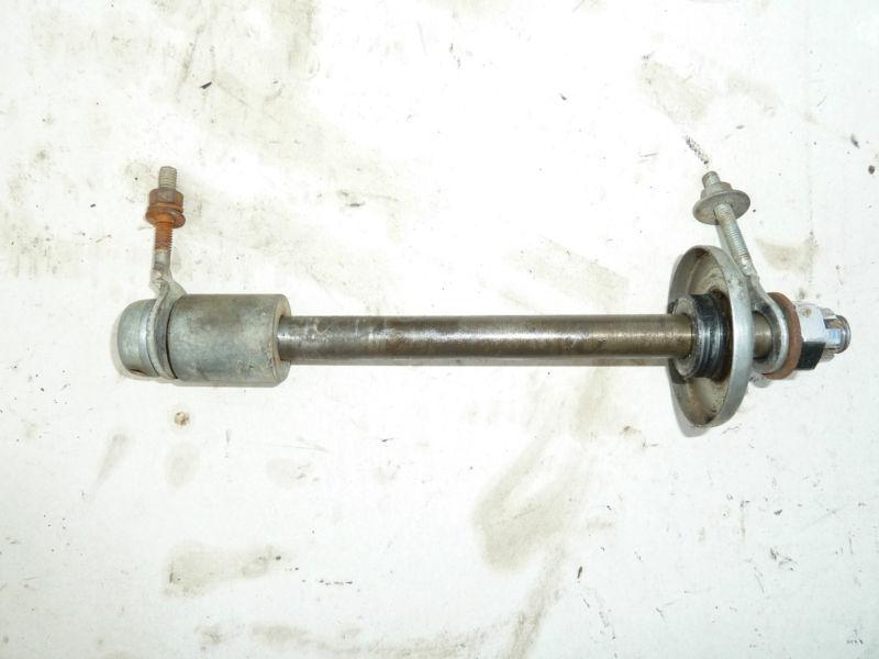 Honda cl cl100 rear axle & chain tighteners 1971