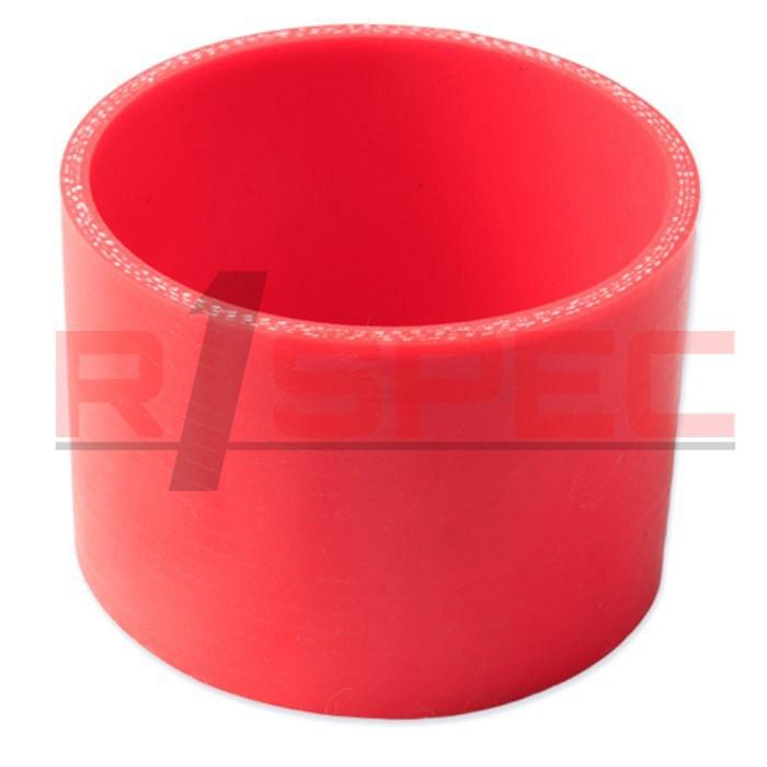 Universal red 4.0'' 3 ply straight silicone hose coupler 102mm turbo intercooler