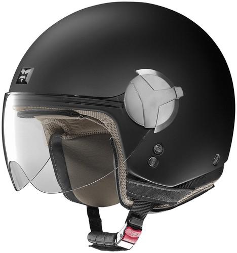 Nolan n20 outlaw flat black open-face motorcycle helmet size xlarge