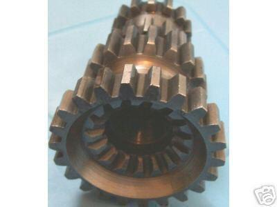 Harley 45 wl transmission gear cluster (56)