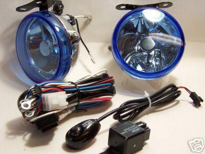 Xenon blue driving light kit goldwing gl1800 