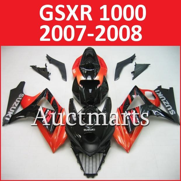 Fit suzuki 07 08 gsxr 1000 gsx-r 2007 2008 fairing bodywork plastics k7 i11 a11