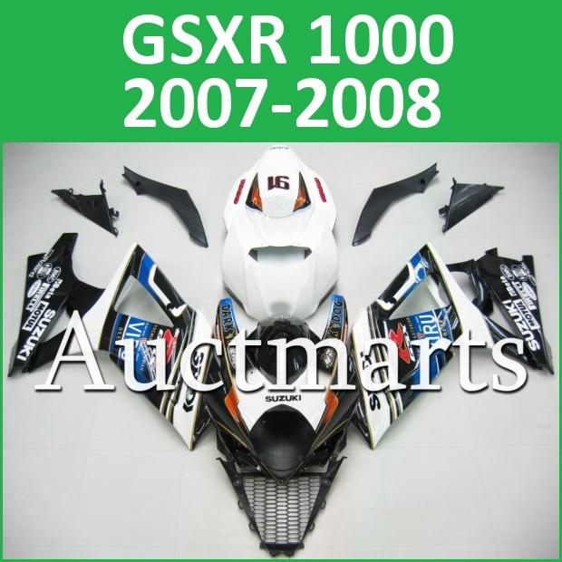 Fit suzuki 07 08 gsxr 1000 gsx-r 2007 2008 fairing bodywork plastics k7 i31 c13