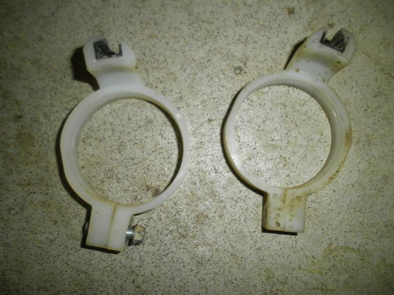 Suzuki rm 125 2000 clamp bracket guards plastic body fork 1996 1997 1998 1999 96