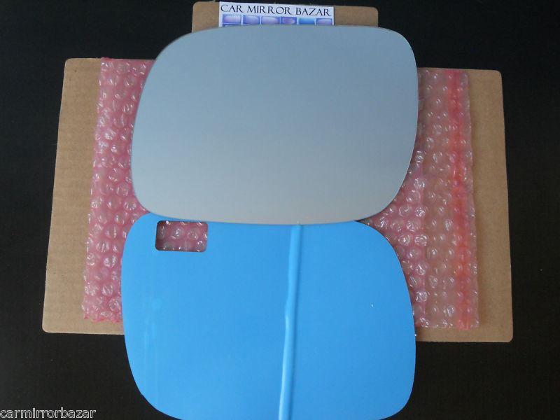 04-06 volkswagen touareg mirror glass driver side lh left + adhesive pad - 610lf