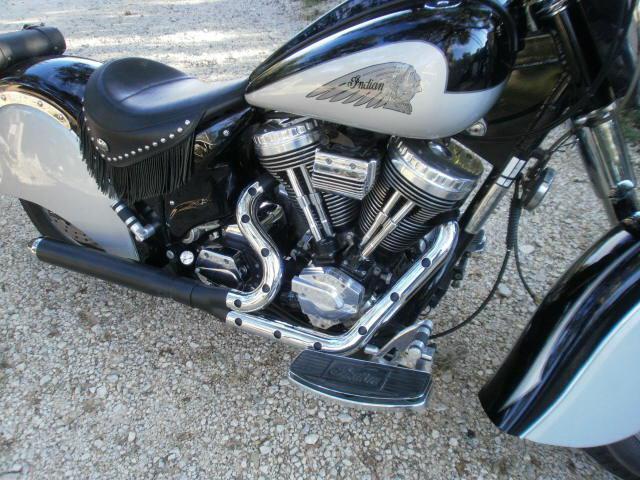 Hacker custom exhaust war-header for pp100 indian chief