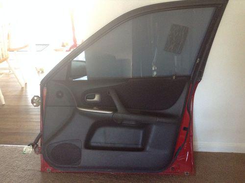 2002 mazda protege 5 passenger side door red  brand new 