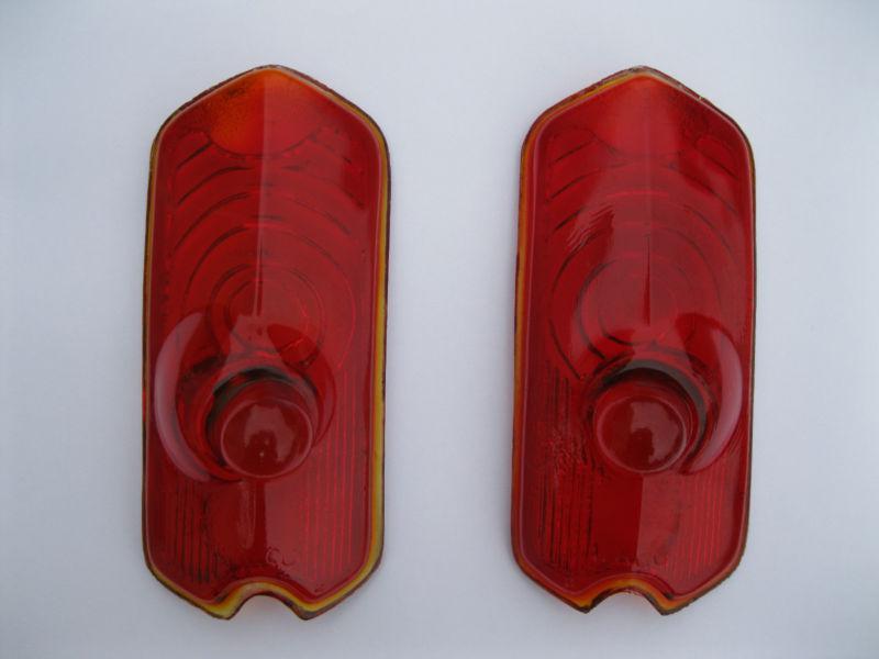 1939 1940 studebaker tail light lens waco 5825 5826