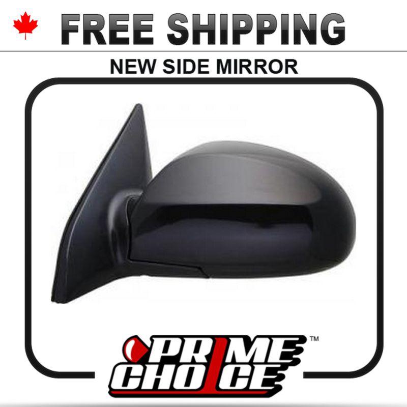 New manual drivers side view door mirror