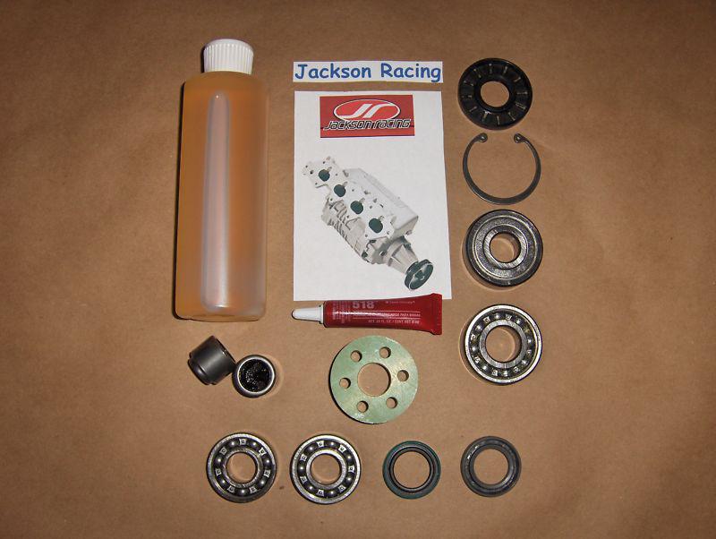 Jackson racing supercharger refresh kit/complete w/rotor pack bearings & seals