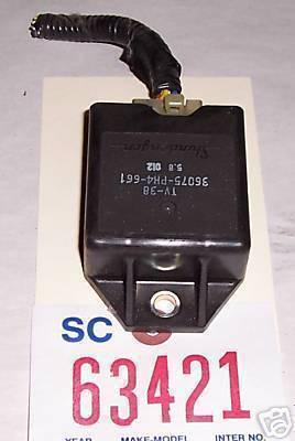 Honda 86 87 accord misc. black relay/module 1986 1987