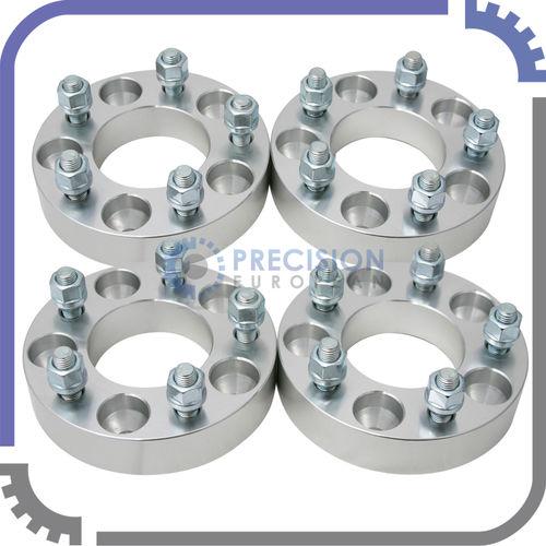 4pc 25mm (1") | 5x120.65 to 5x127 | wheel spacers adapters | 12x1.5 studs / nuts