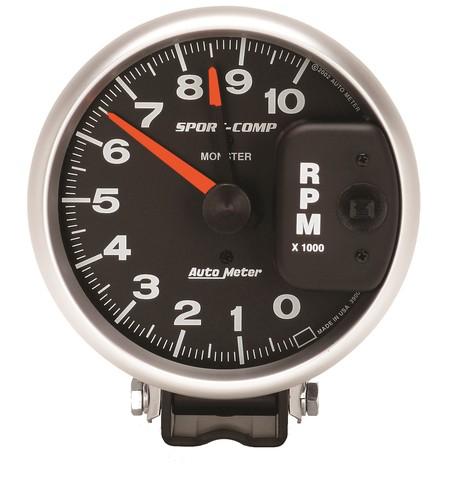 Auto meter 3900 sport-comp; monster tachometer