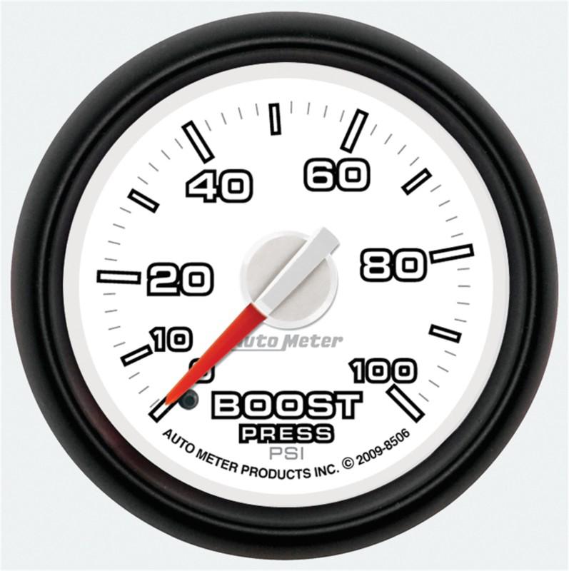 Auto meter 8506 factory match; mechanical; boost gauge