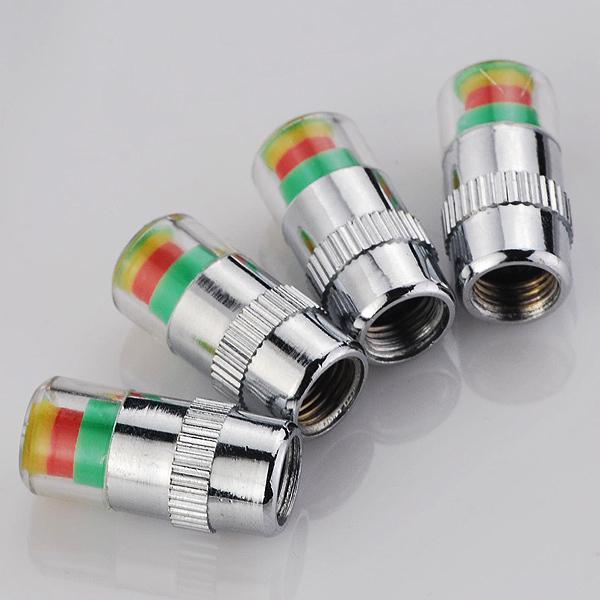  auto tire air pressure alert indicator valve stems monitor sensor caps car tire