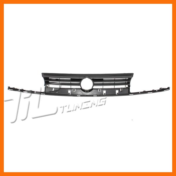 93-98 golf mk3 front grille vw1200122 black frame for dual bulb wo lower filler