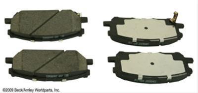 Beck/arnley 086-1805c disc brake pad lexus rx330