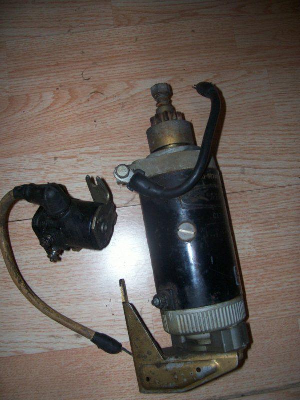 Mercury kiekhaefer outboard motor 1971 65hp starter 50-58788 50 80 85 90 60s 70s