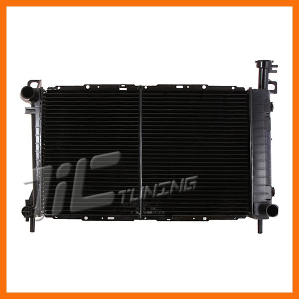 Brand new cooling radiator unit 1986-1993 mercury sable 1987-92 taurus l4 v6 a/t