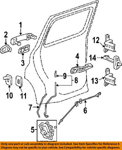 Gm oem 20791794 steering return hose/power steering return hose