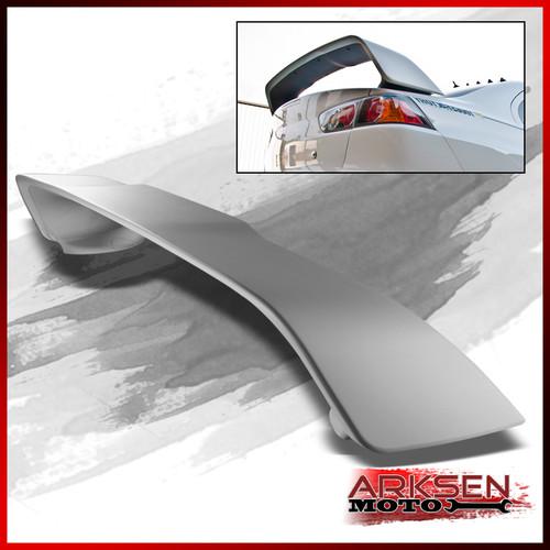 2008-2012 mitsubishi lancer evolution 10 x rear trunk spoiler wing lip set