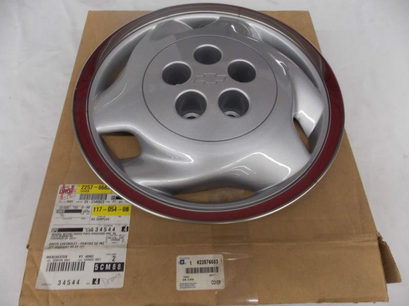 1994 1995 1996 chevrolet beretta corsica hubcap 14" wheel cover nos 22576683 nr!