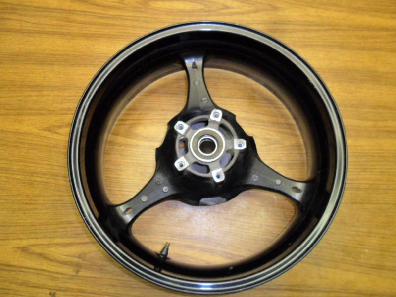 06 07 suzuki gsxr600 gsxr750 gsxr 600 750 rear back rim wheel mag 17 x 5.50