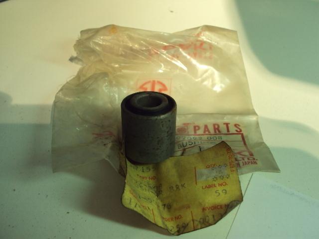 Brake pedal bushing      f11 f-11 250  92092-008 new kawasaki nos