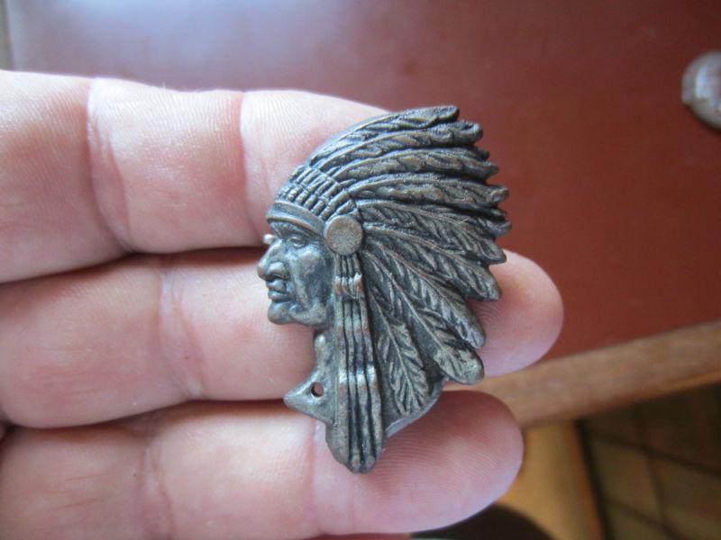 Indian head pinback chief scout powerplus harley henderson